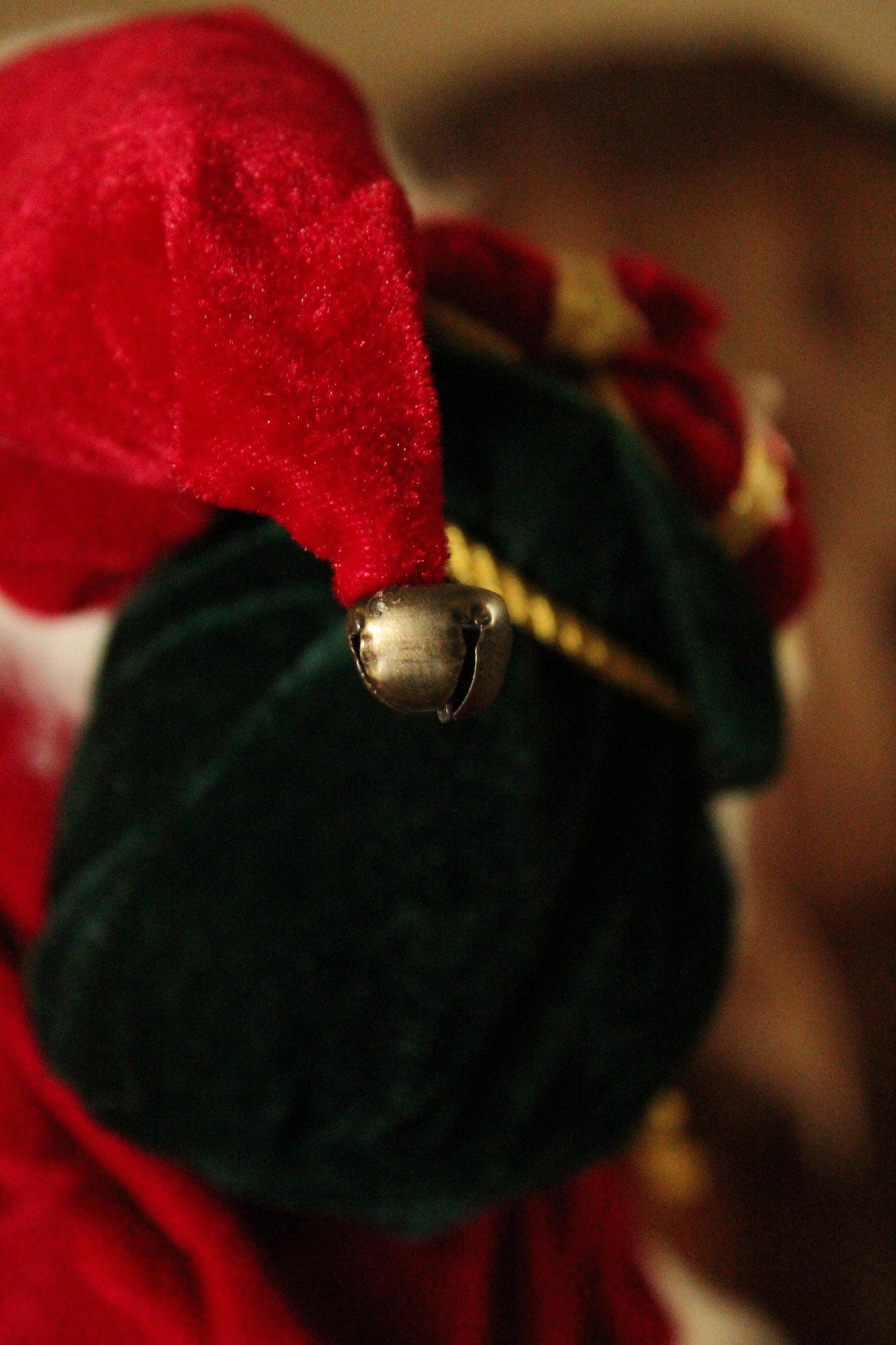Christmas Santa - Green 30cm
