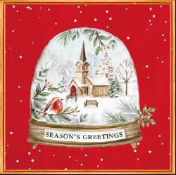 Christmas Serviettes - Season Greetings