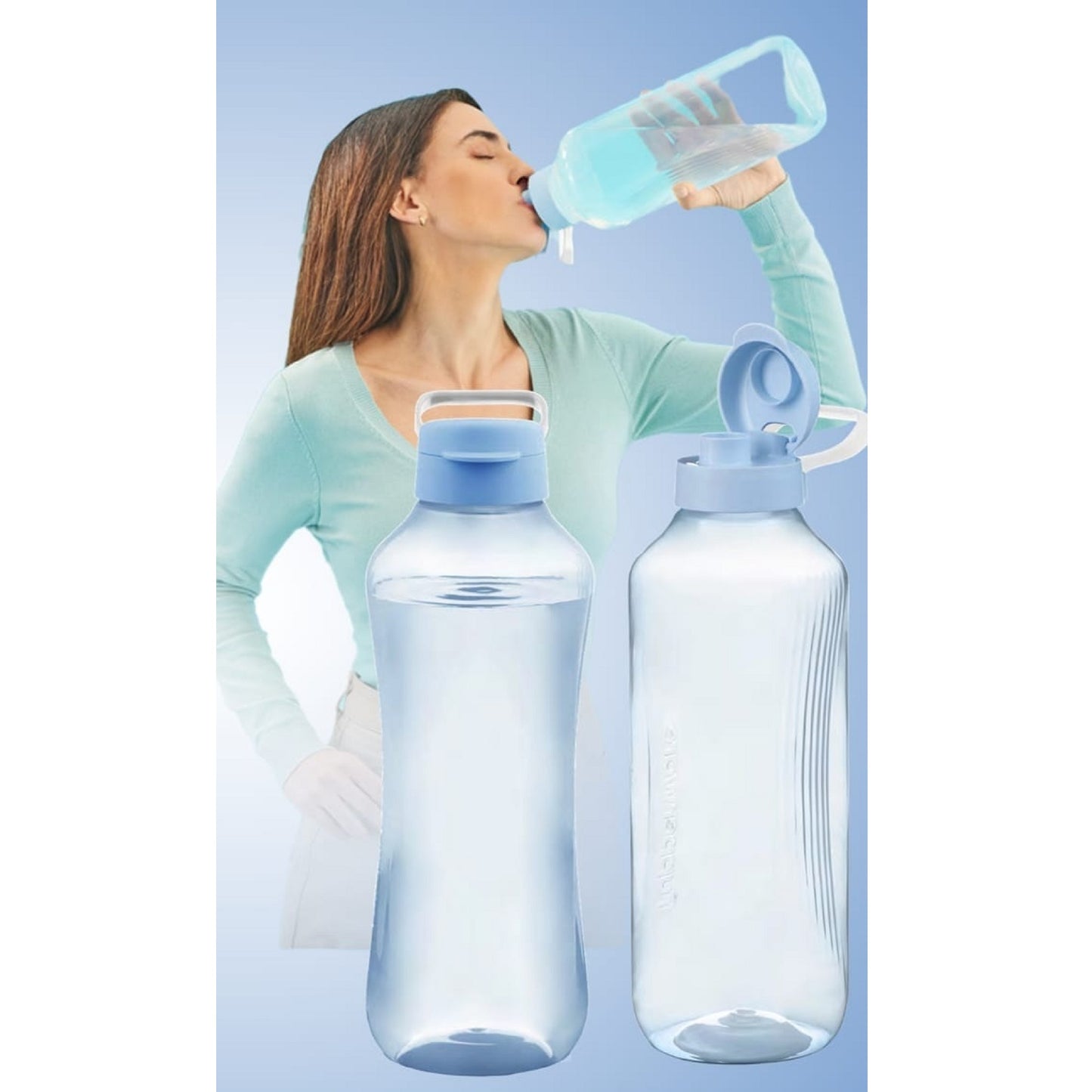 Tupperware AquaVibe bottle 2l flip top