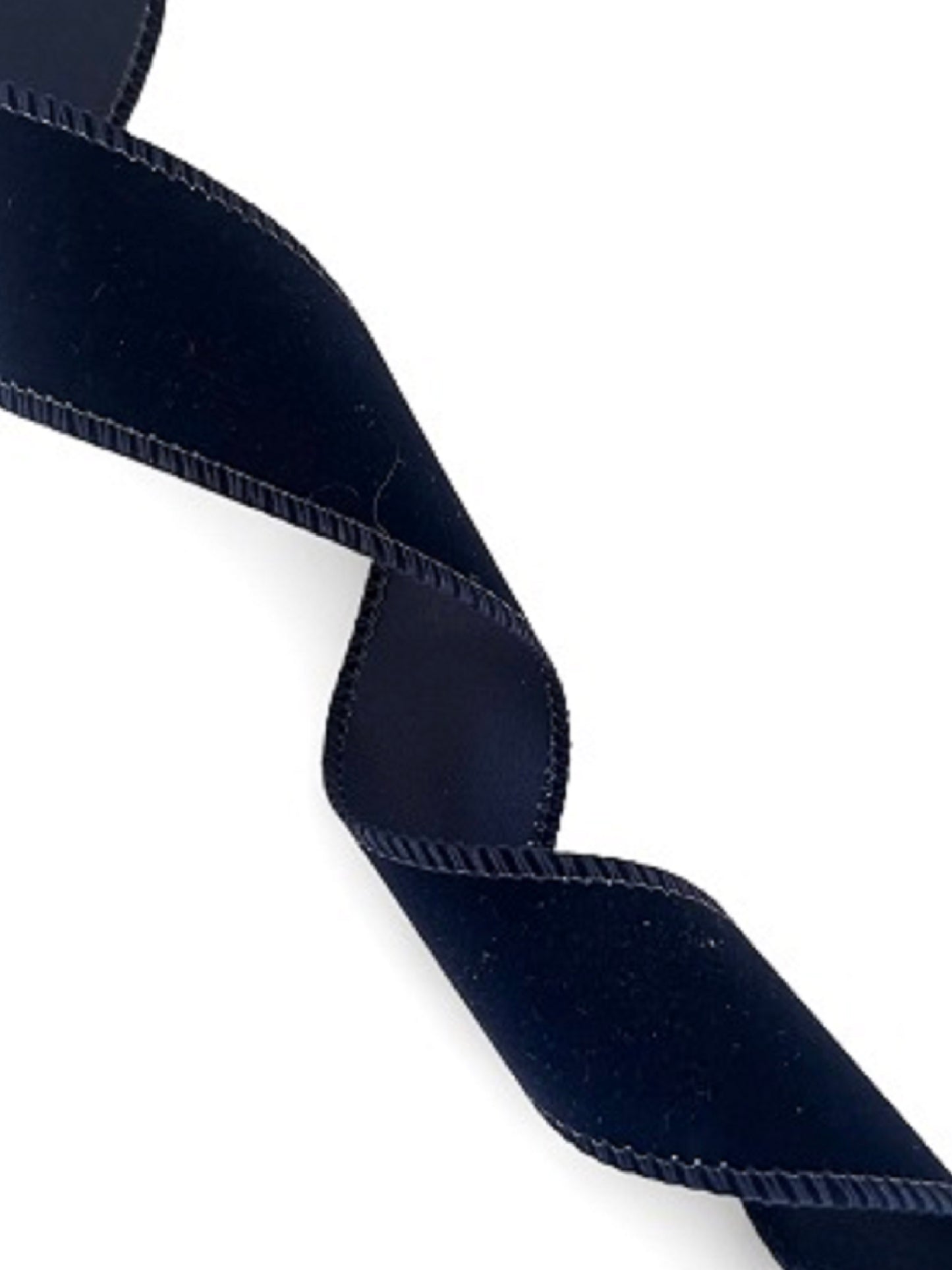 Christmas Ribbon - Velvet Navy