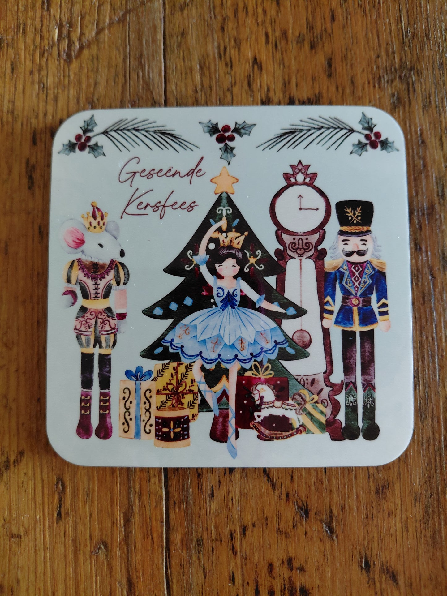 Christmas Coaster - Nutcracker - Blue fairy