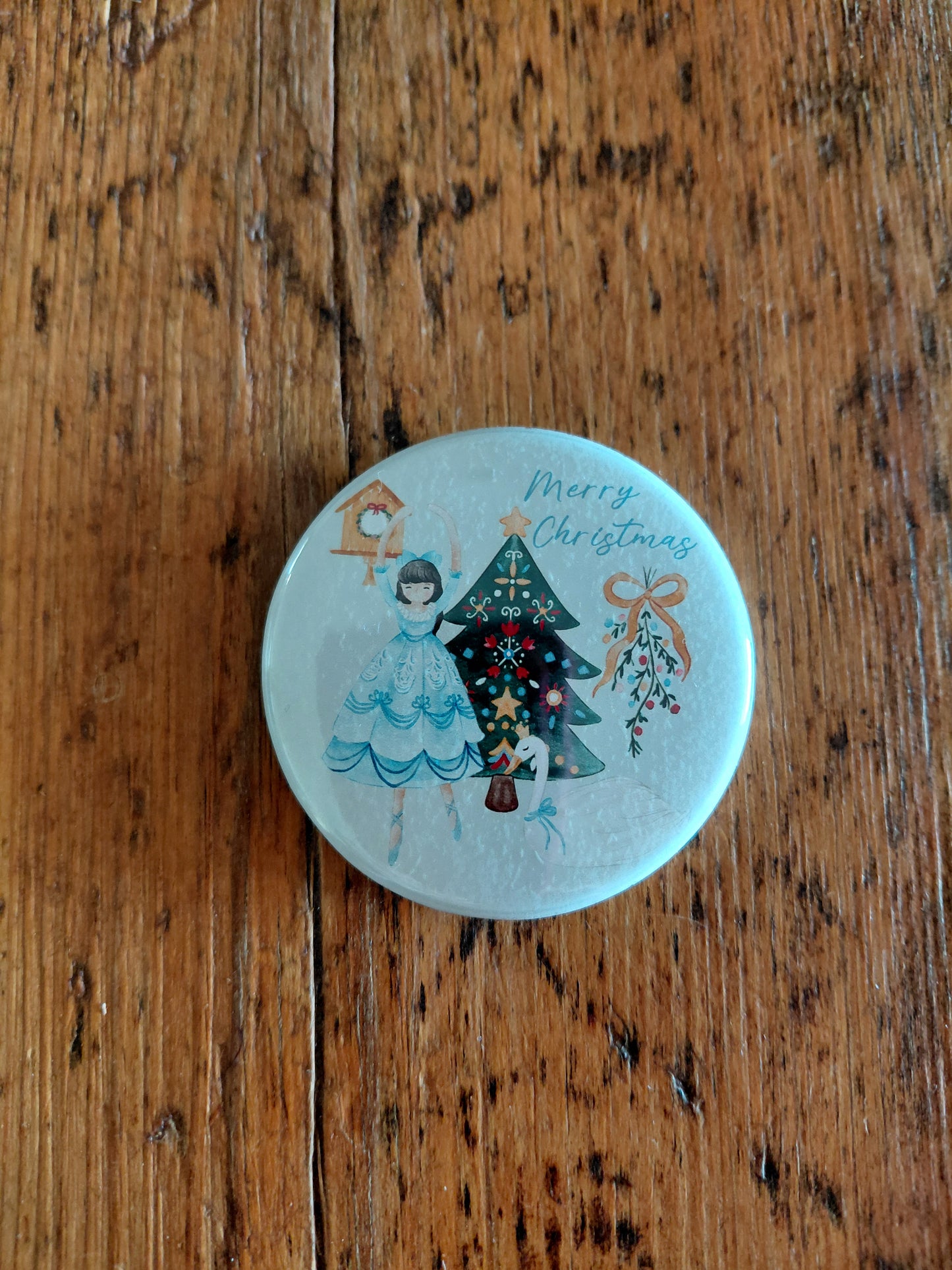 Christmas Fridge Magnet - Nutcracker - Swan