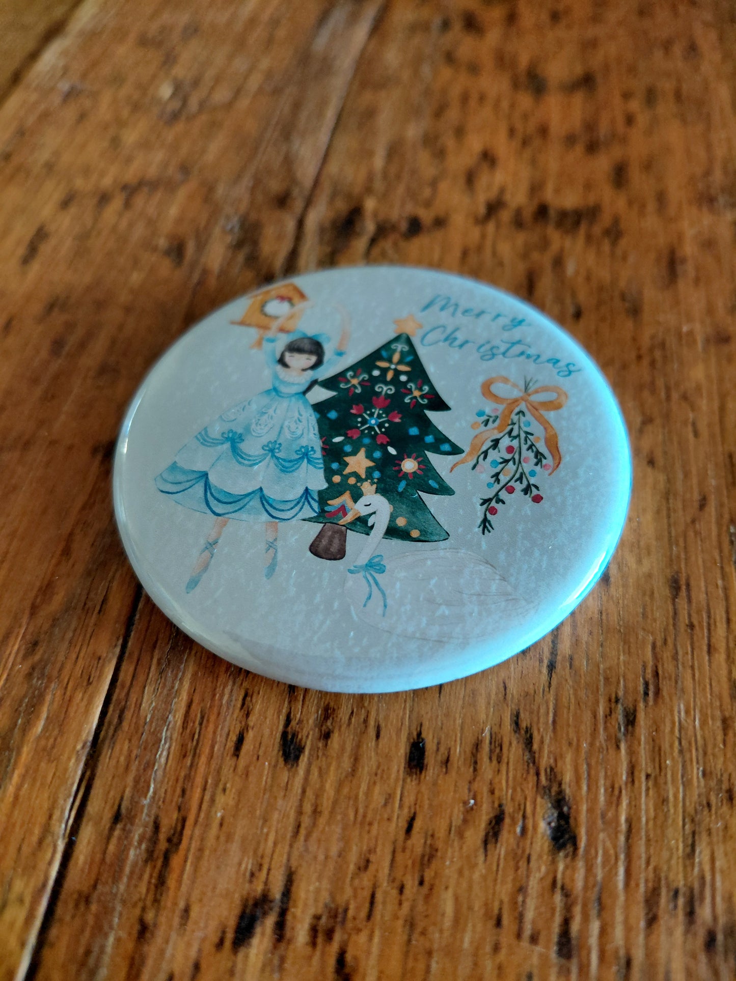 Christmas Fridge Magnet - Nutcracker - Swan