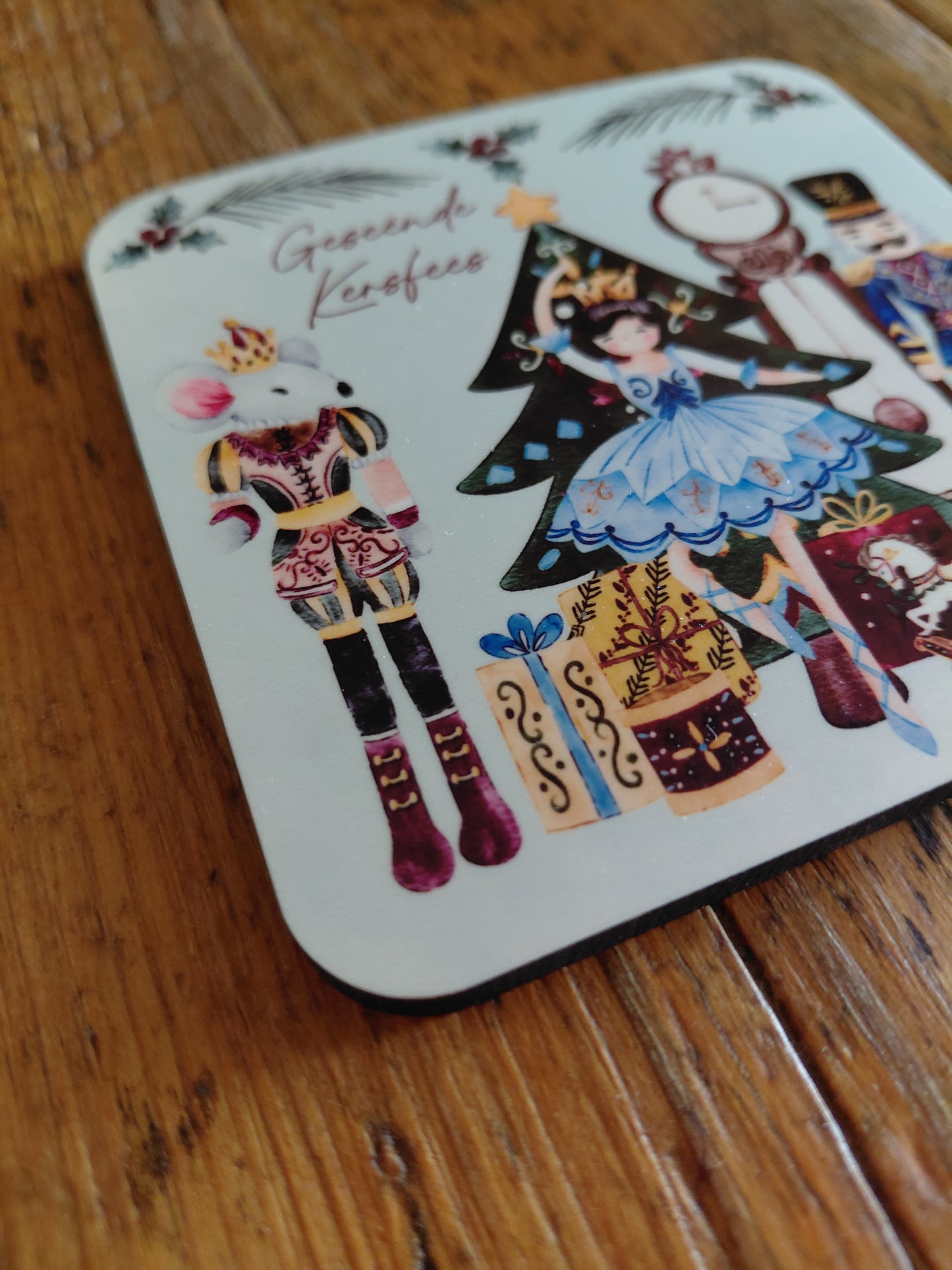 Christmas Coaster - Nutcracker - Blue fairy