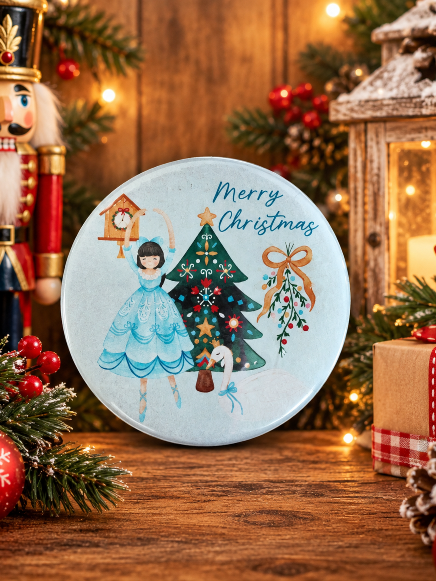 Christmas Fridge Magnet - Nutcracker - Swan