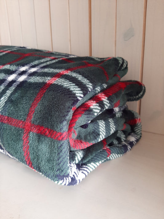 Christmas Blanket - Tartan