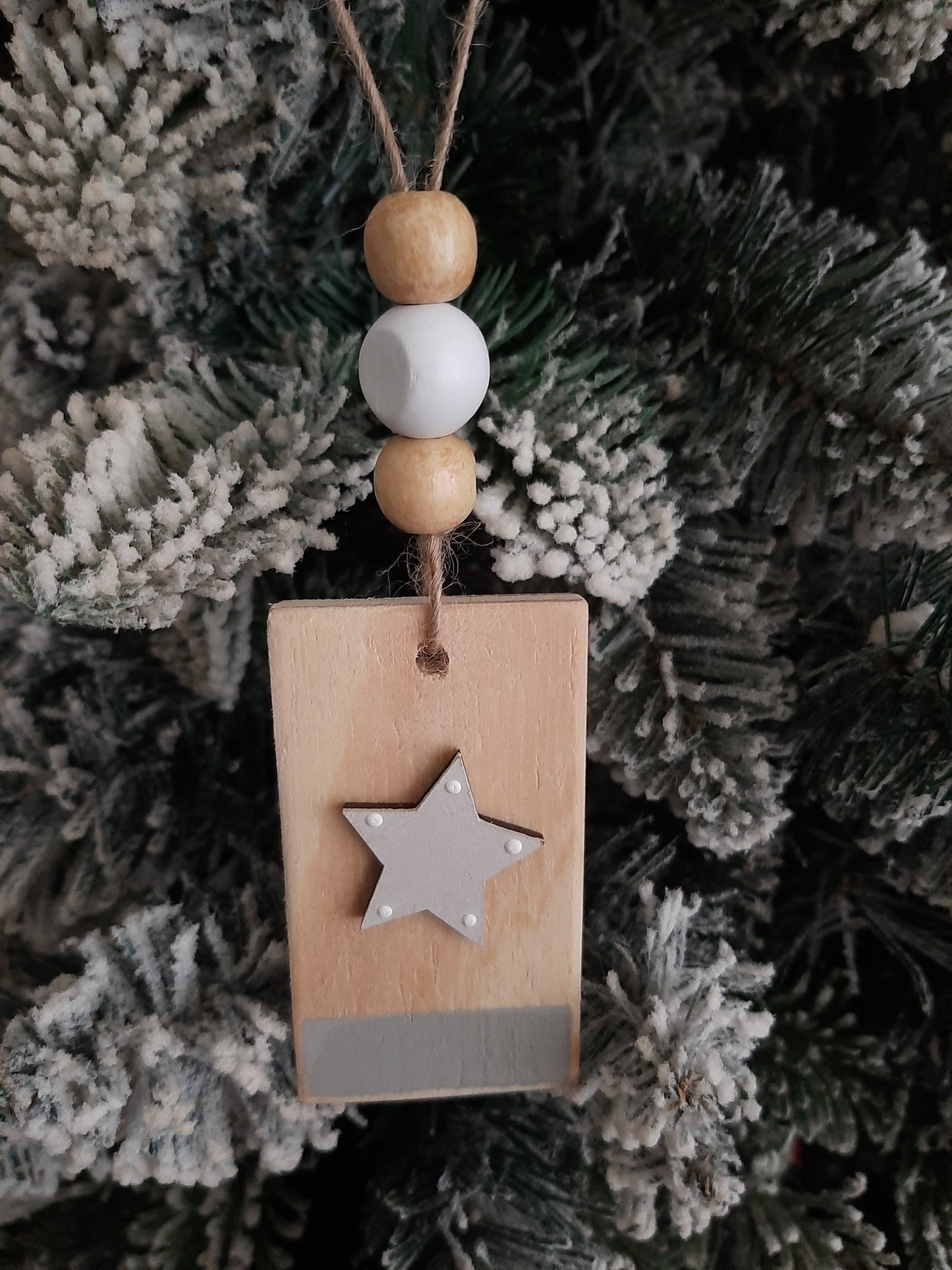 Ornament - Wooden Tag