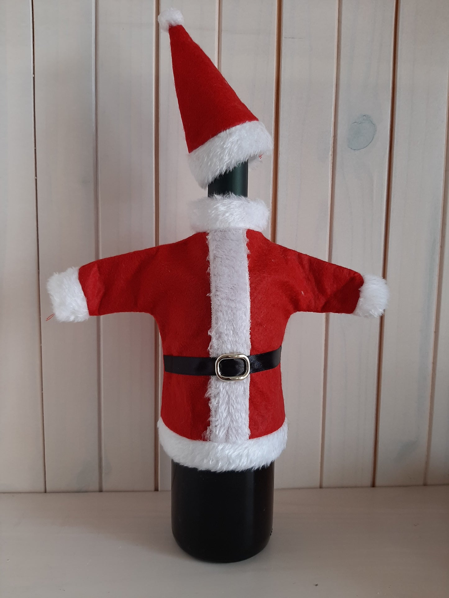 Santa suite Wine Bottle Cover