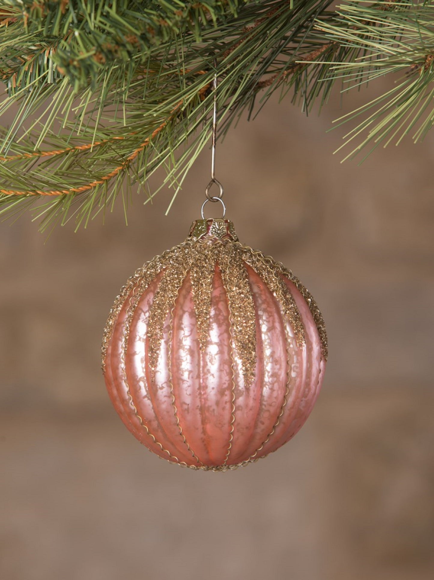 Ornament - Jewel-Tide Glass Glitter Drip Ball