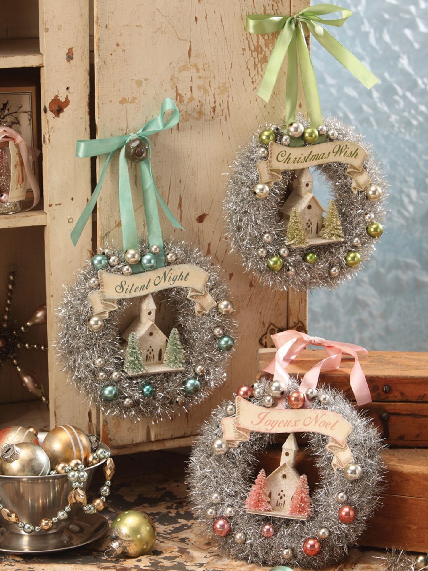 Ornament - Pastel Wreath